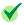 check mark